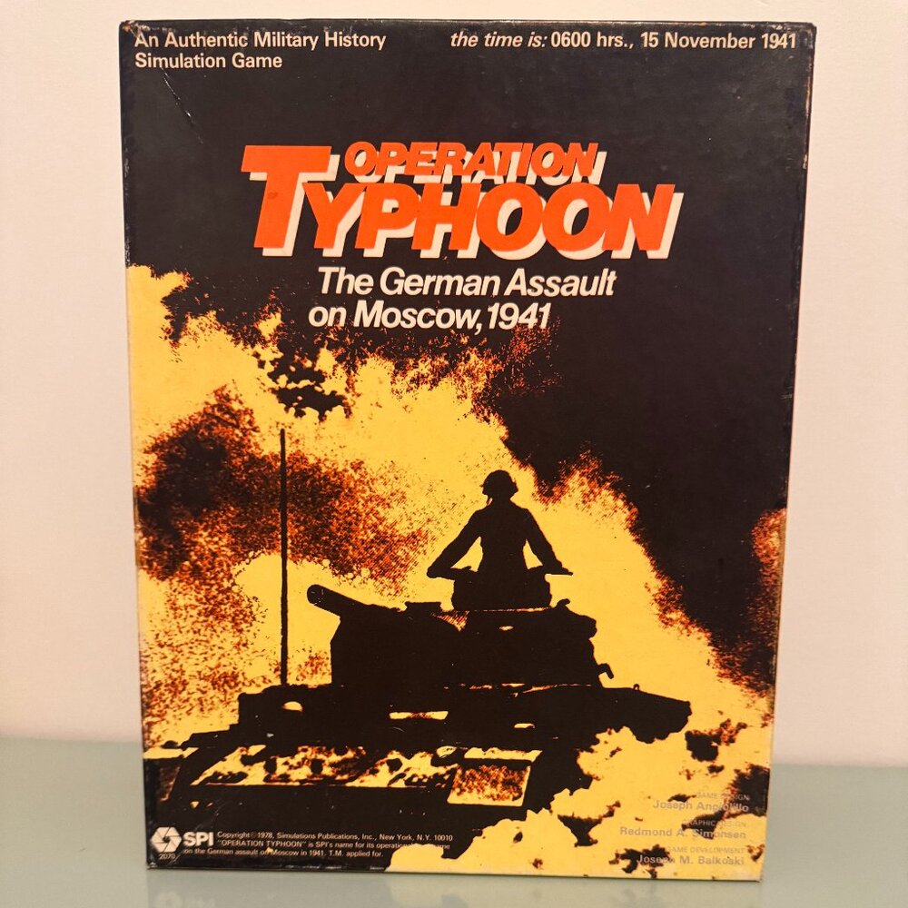 Operation Typhoon: The German Assault on Moscow, 1941 (punched, GUC)